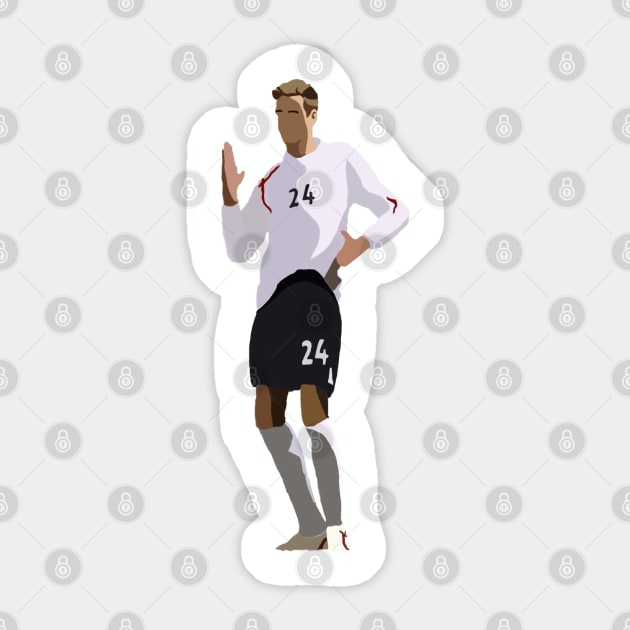 Peter Crouch Sticker by Webbed Toe Design's